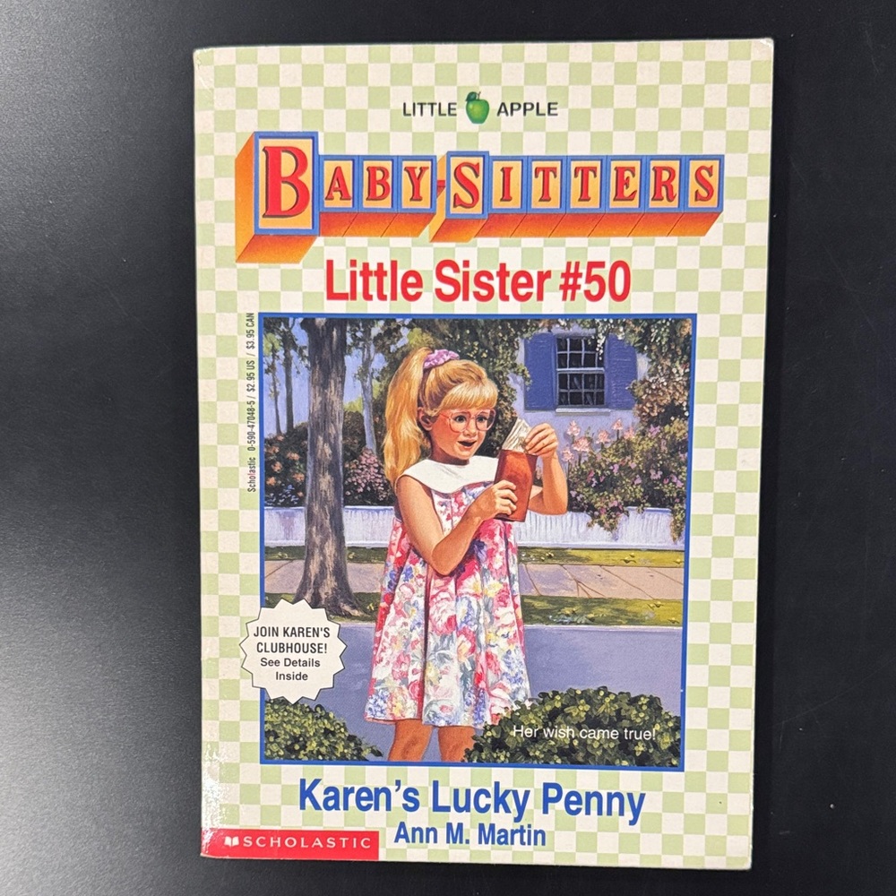 Baby-Sitters Little Sister #50: Karen’s Lucky Penny - Scholastic Paperback Novel